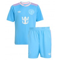 Inter Miami Lionel Messi #10 3rd trikot Kinder 2025-26 Kurzarm (+ Kurze Hosen)